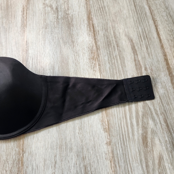 Victoria's Secret Lined Strapless Bra Black Lightweight Sz 34D - Picture 5 of 11